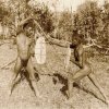 "Aborigines of the Port Stephens area" 1900. Newcastle Region Library